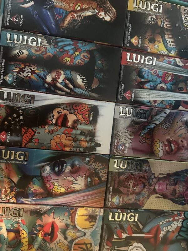 luigi carts disposable