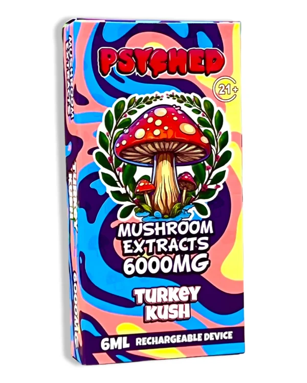 psyched mushroom disposable vape