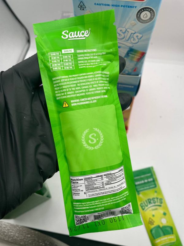 bursts by sauce