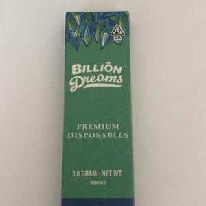 billion dreams disposable