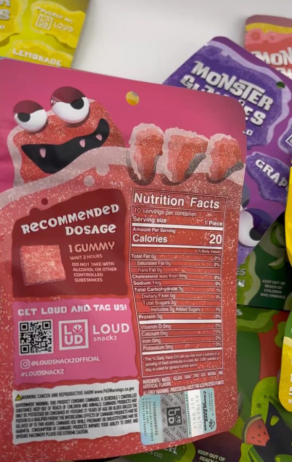 monster gummies