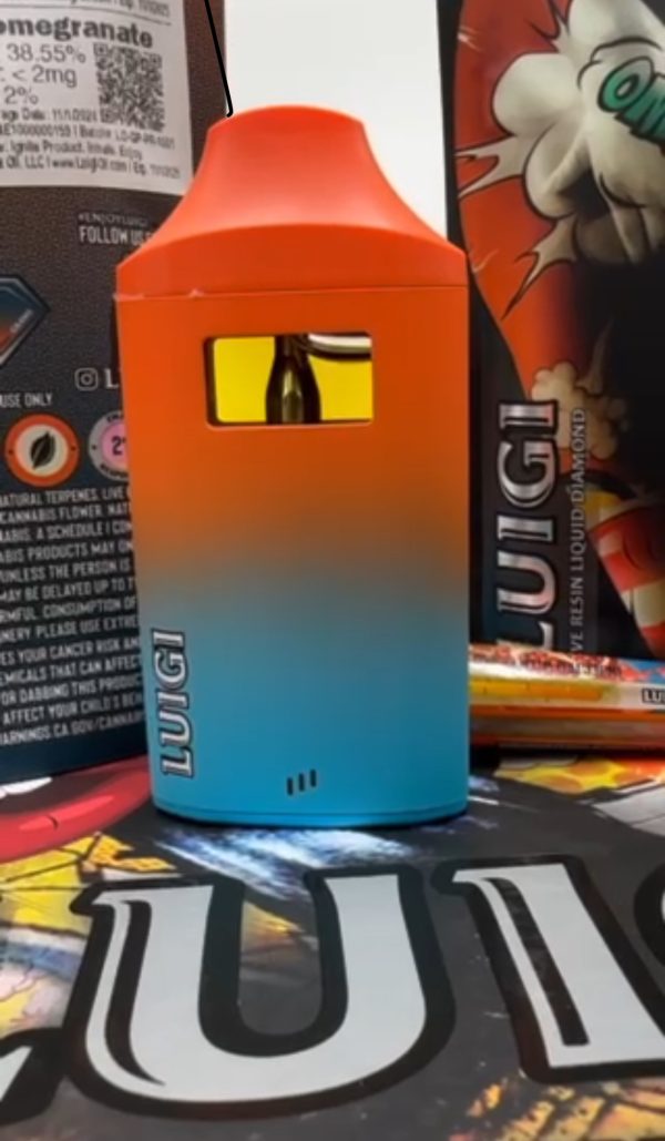 luigi cart weed packaging