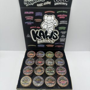 kaws moon rocks