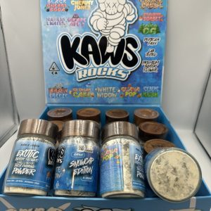 kaws moon rocks