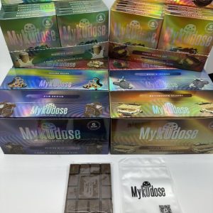 mykodose chocolate bar, mykodose 6g chocolate bar, mykodose mushroom chocolate bar
