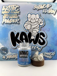 kaws moon rocks