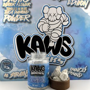kaws moon rocks