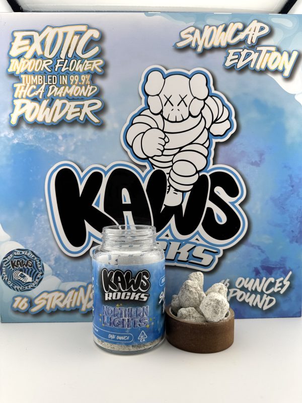 kaws moon rocks