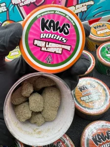 kaws moon rocks