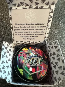 apex solventless rosin