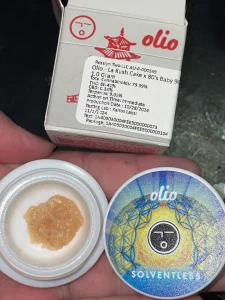 olio live rosin