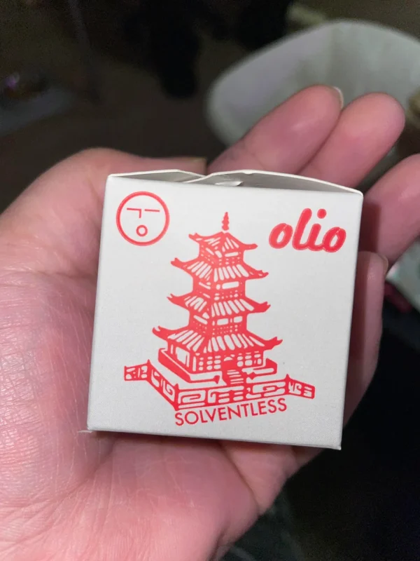olio live rosin