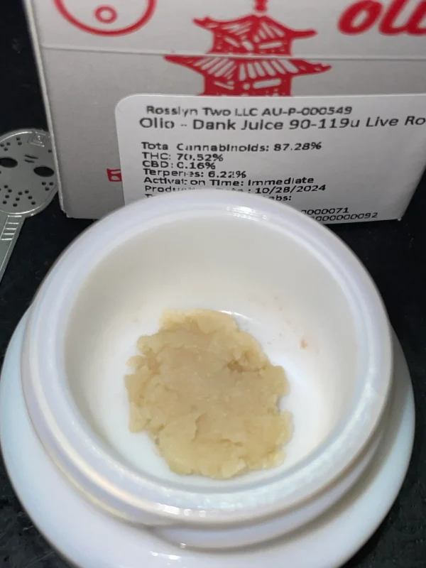 olio rosin