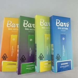 bars 2000mg big hitter