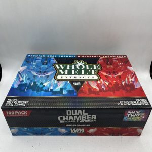 whole melt dual chamber disposable