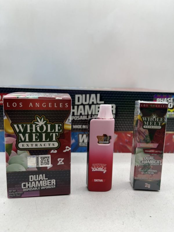 whole melt dual chamber disposable