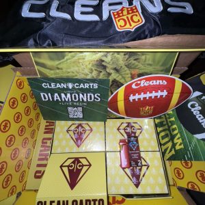clean carts disposable yellow edition